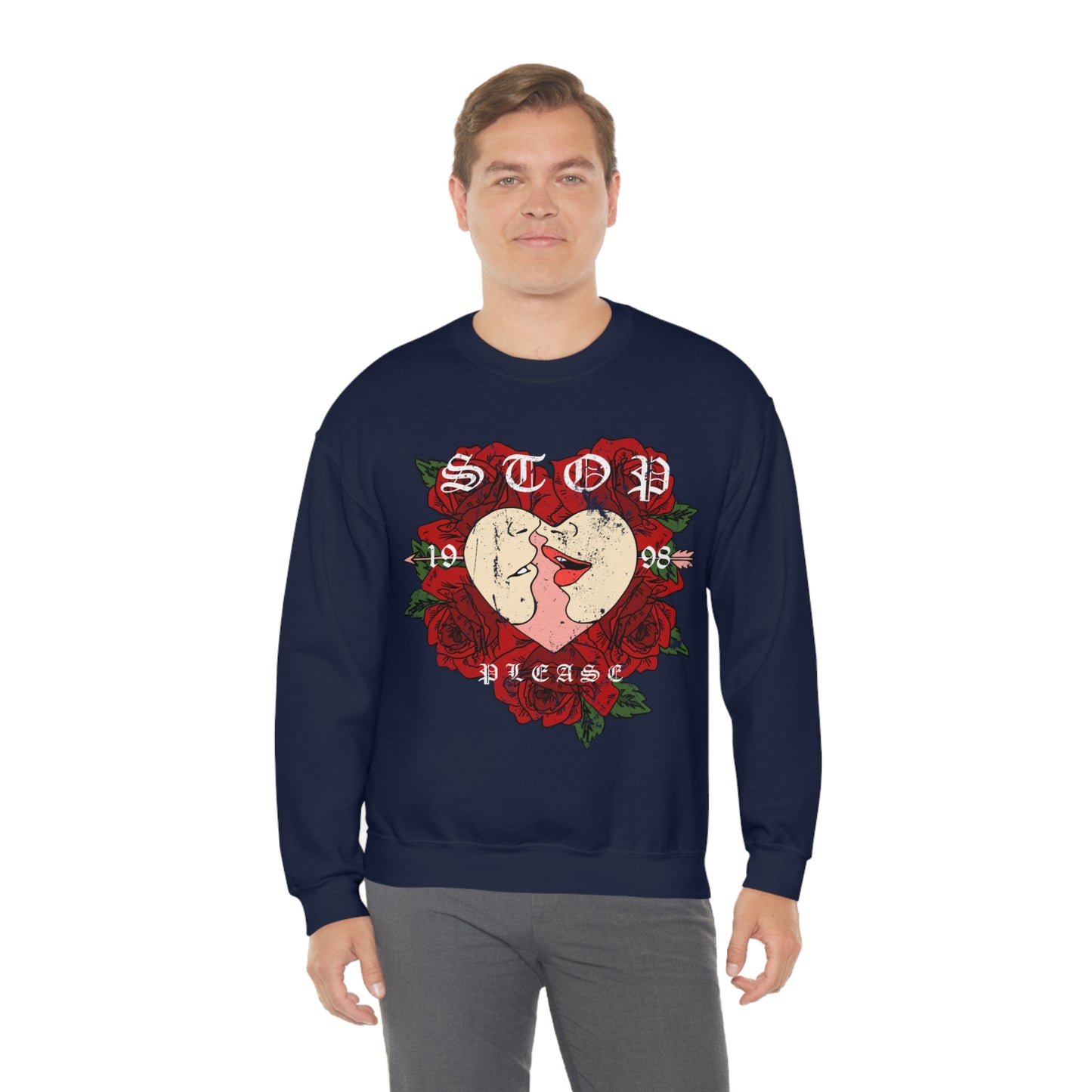 Passion With one Kiss Crewneck Sweatshirt