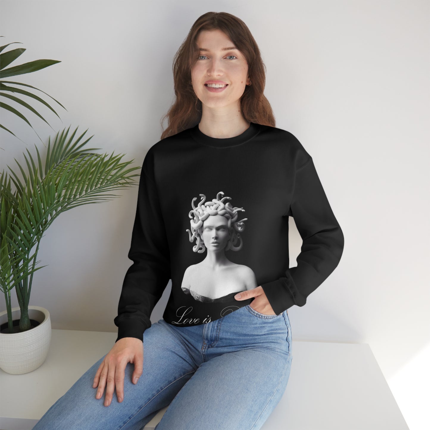 Love Is Blind Medusa Crewneck Sweatshirt