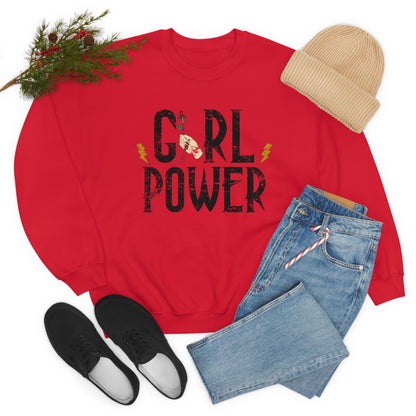 Girl Power Rocks Crewneck Sweatshirt