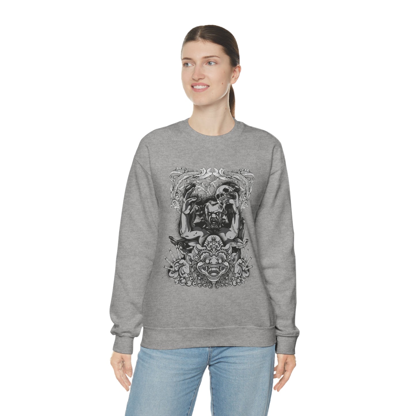 Dark Side Behind The Mask Crewneck Sweatshirt