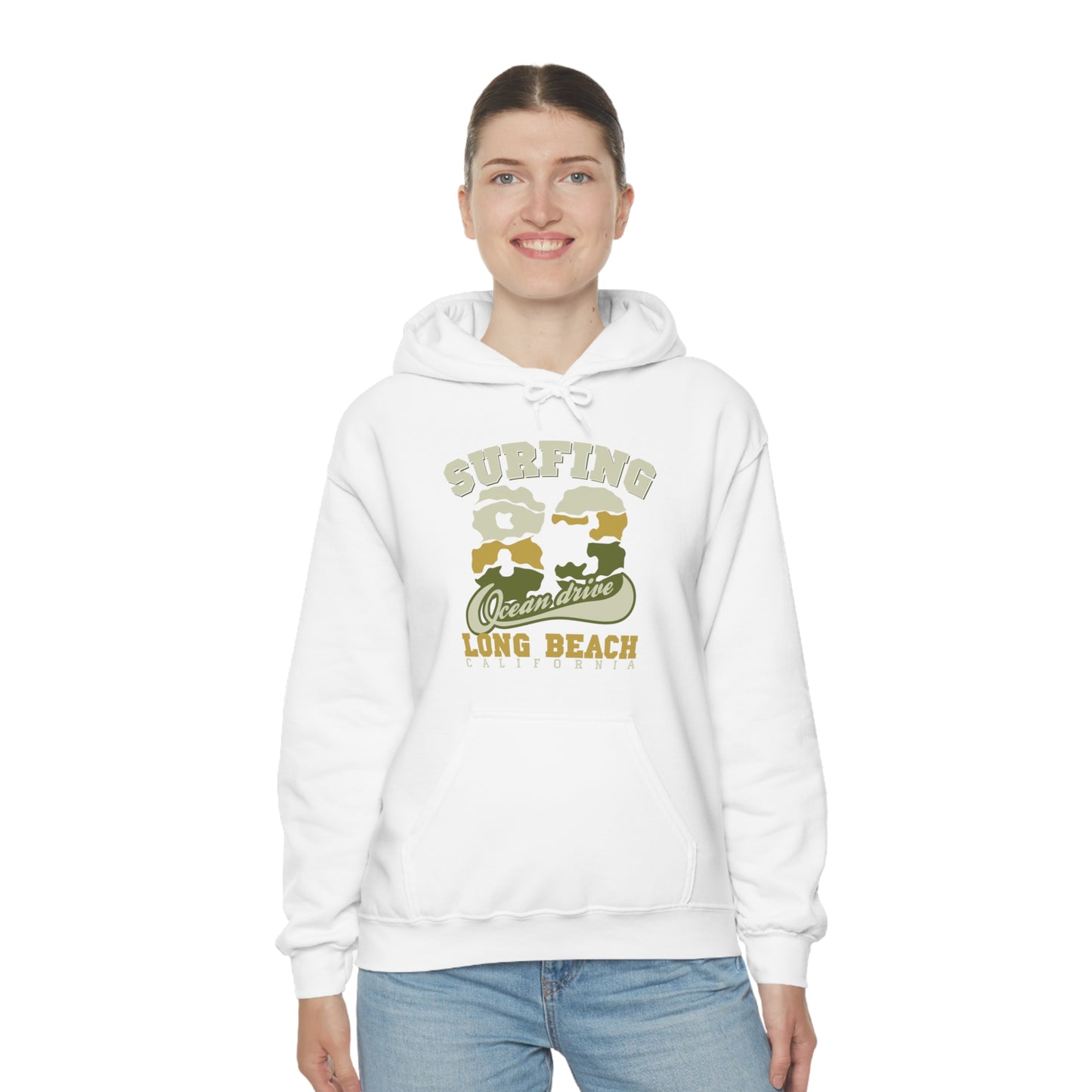 Long Beach Surfing Hoodie