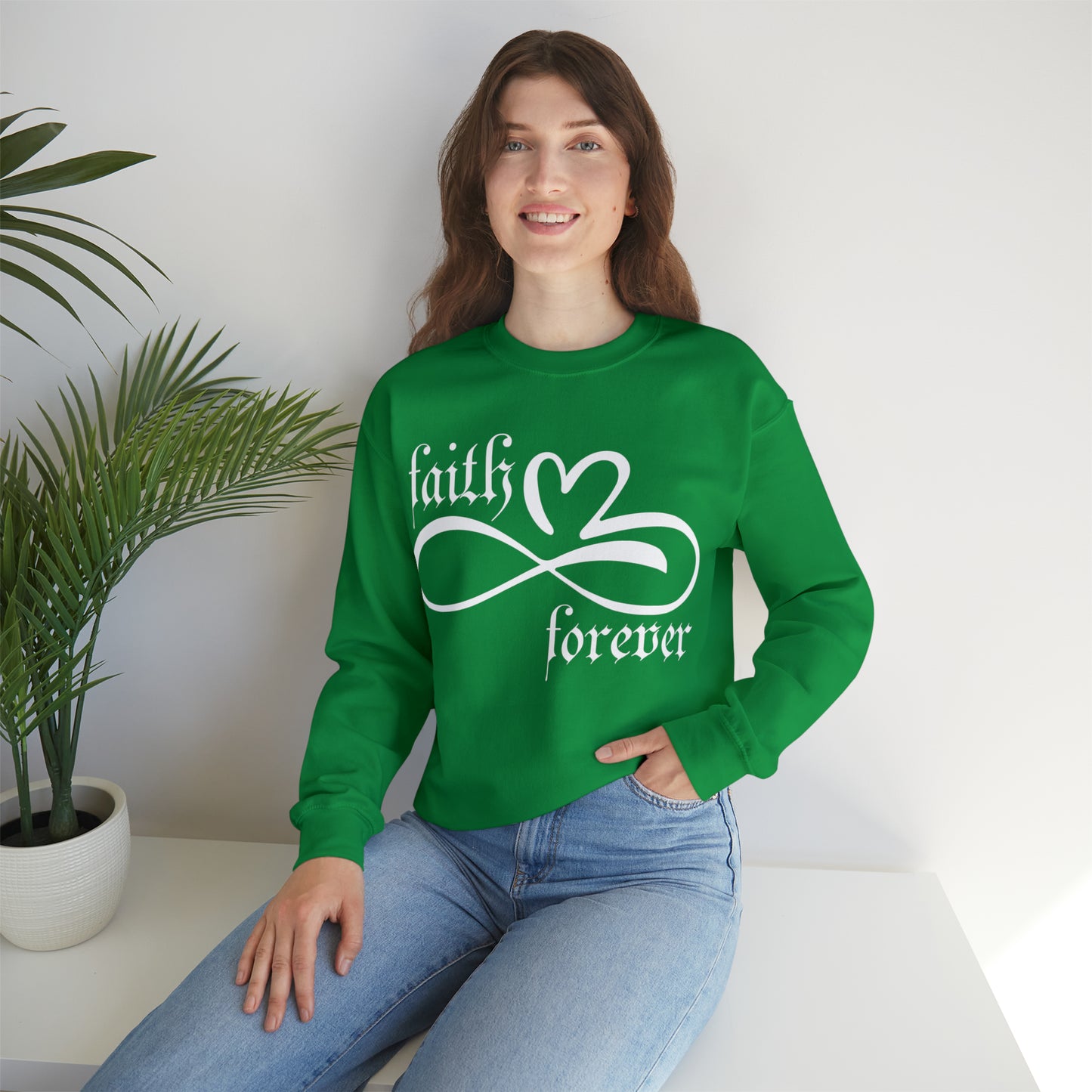 Infinity faith Crewneck Sweatshirt