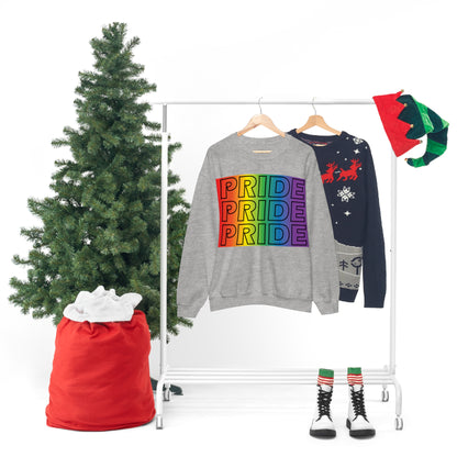 Pride Pride Pride Crewneck Sweatshirt