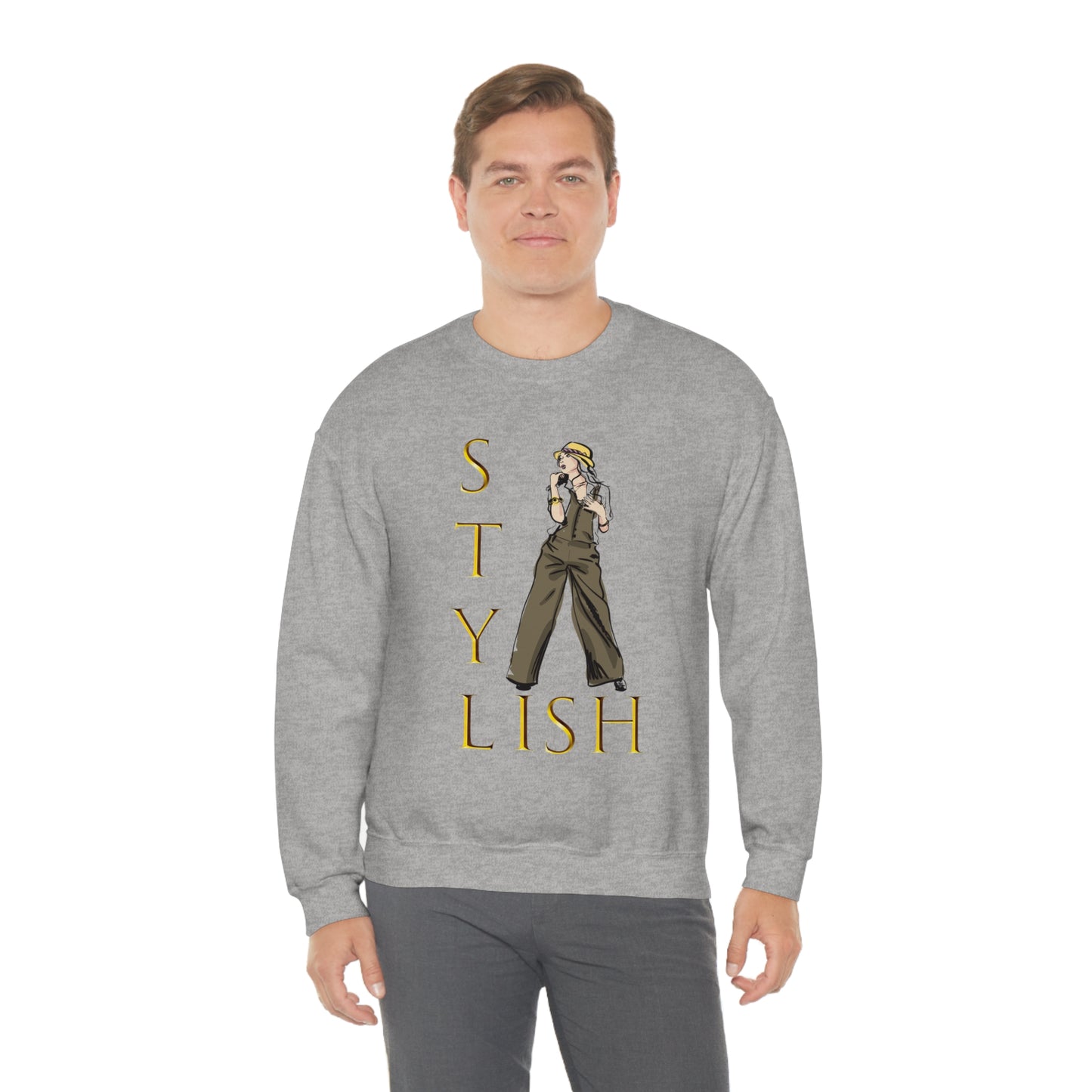 Stylish Crewneck Sweatshirt