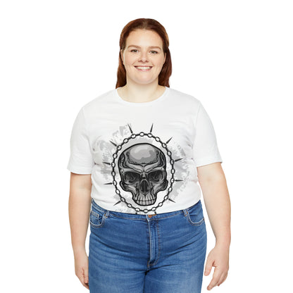 Skull Chain Splatter T-Shirt