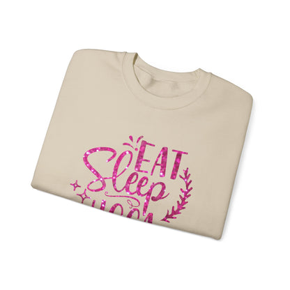 Eat Sleep Yoga Repeat Crewneck Sweatshirt