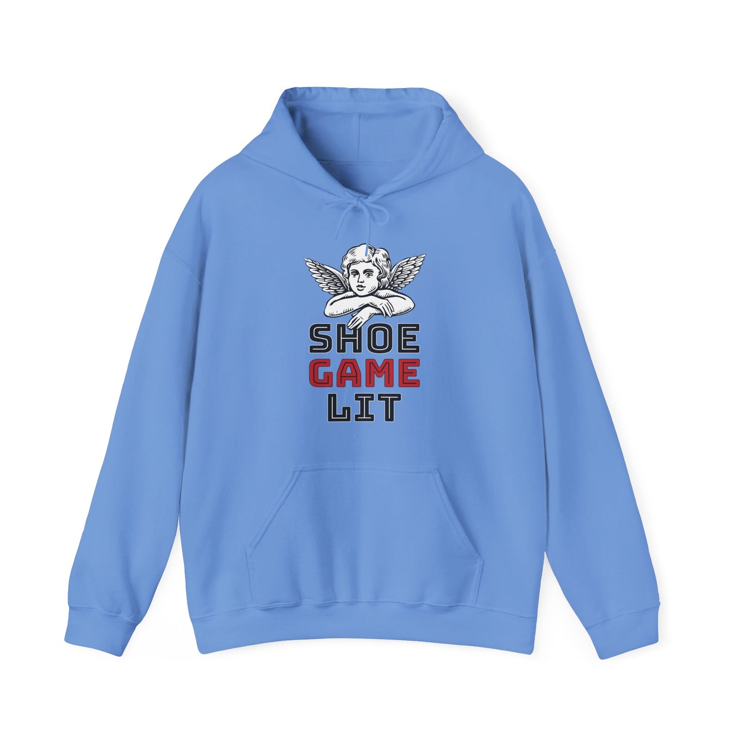 Shoe game lit hoodie