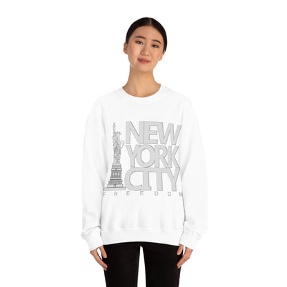 NYC Freedom Tee Crewneck Sweatshirt