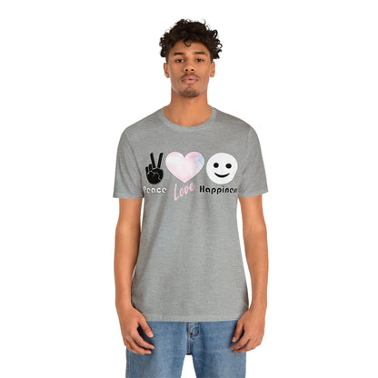 Peace-Love-Happiness T-Shirt