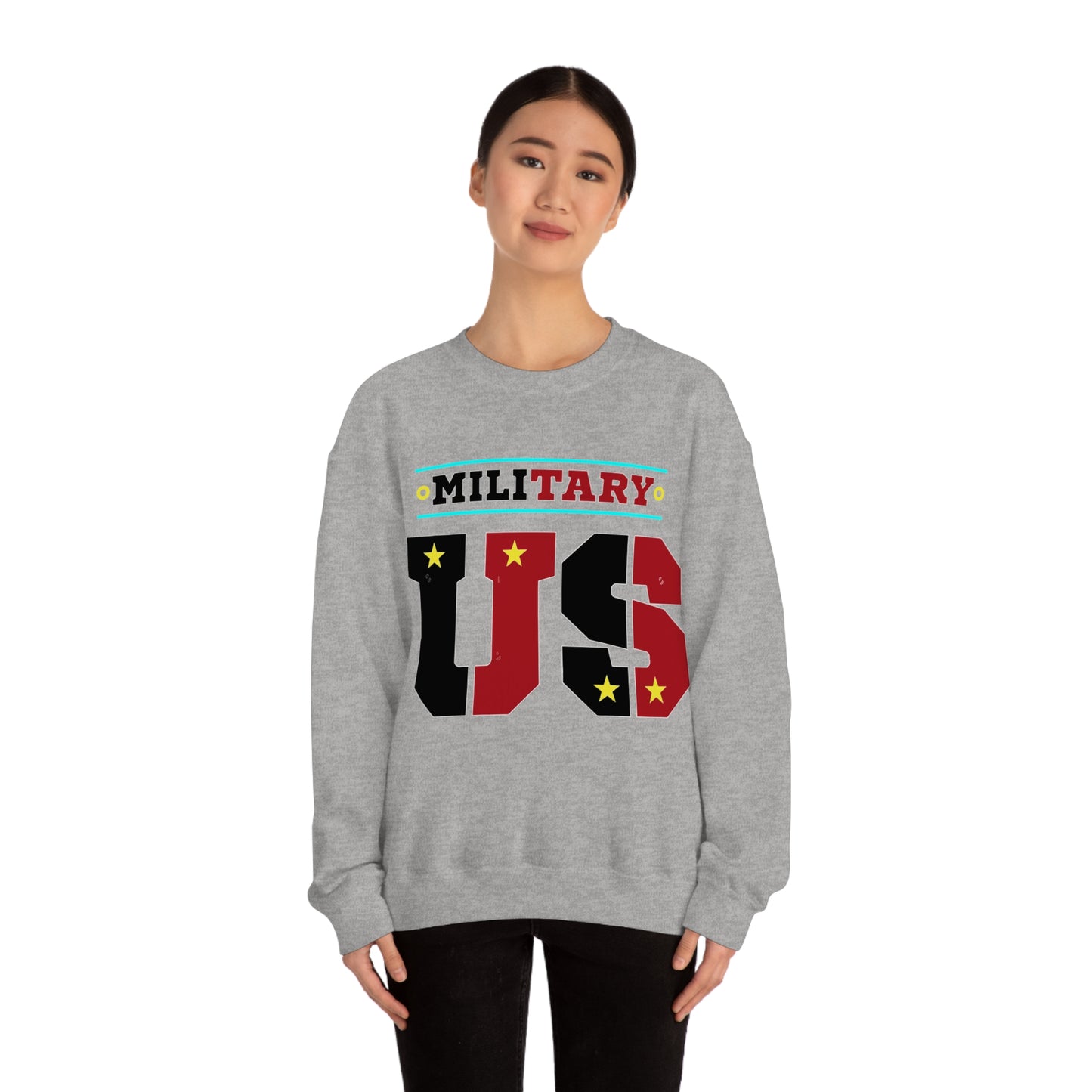 United States Military Crewneck Sweatshirt