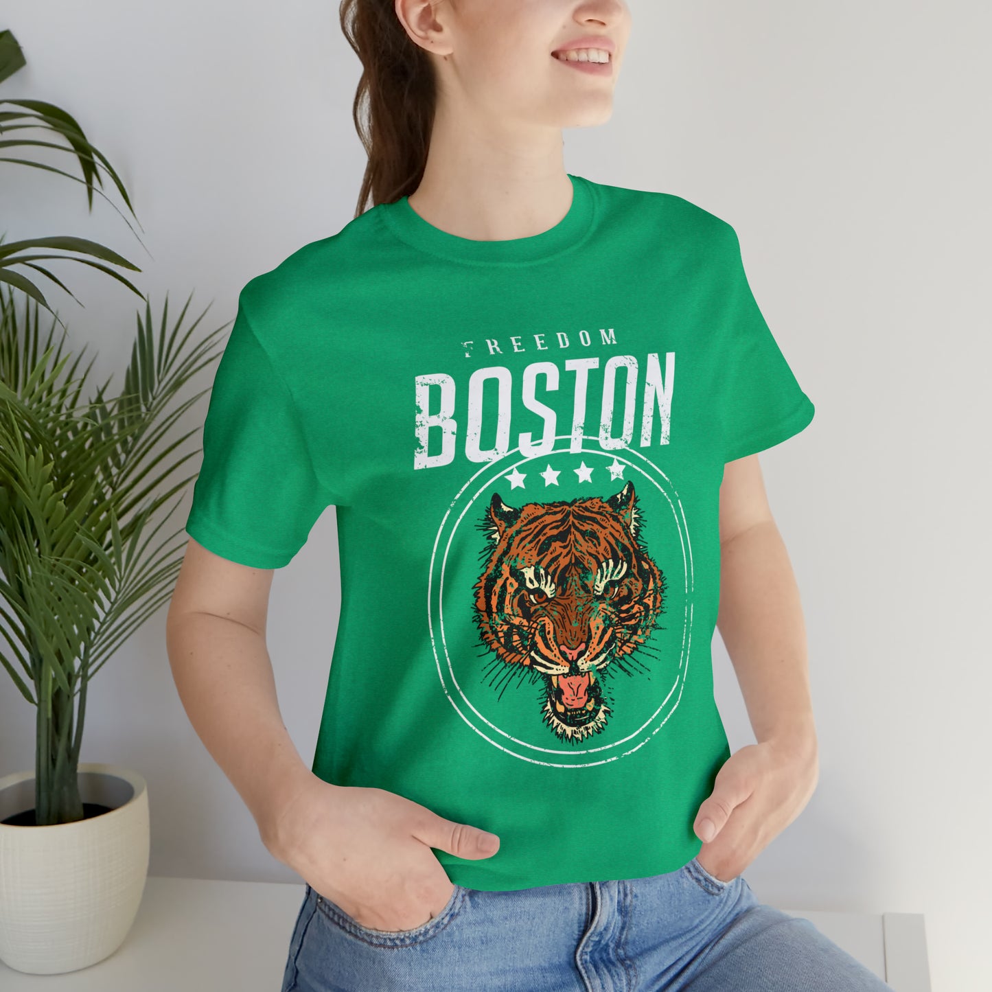 Boston Freedom Tiger T-Shirt