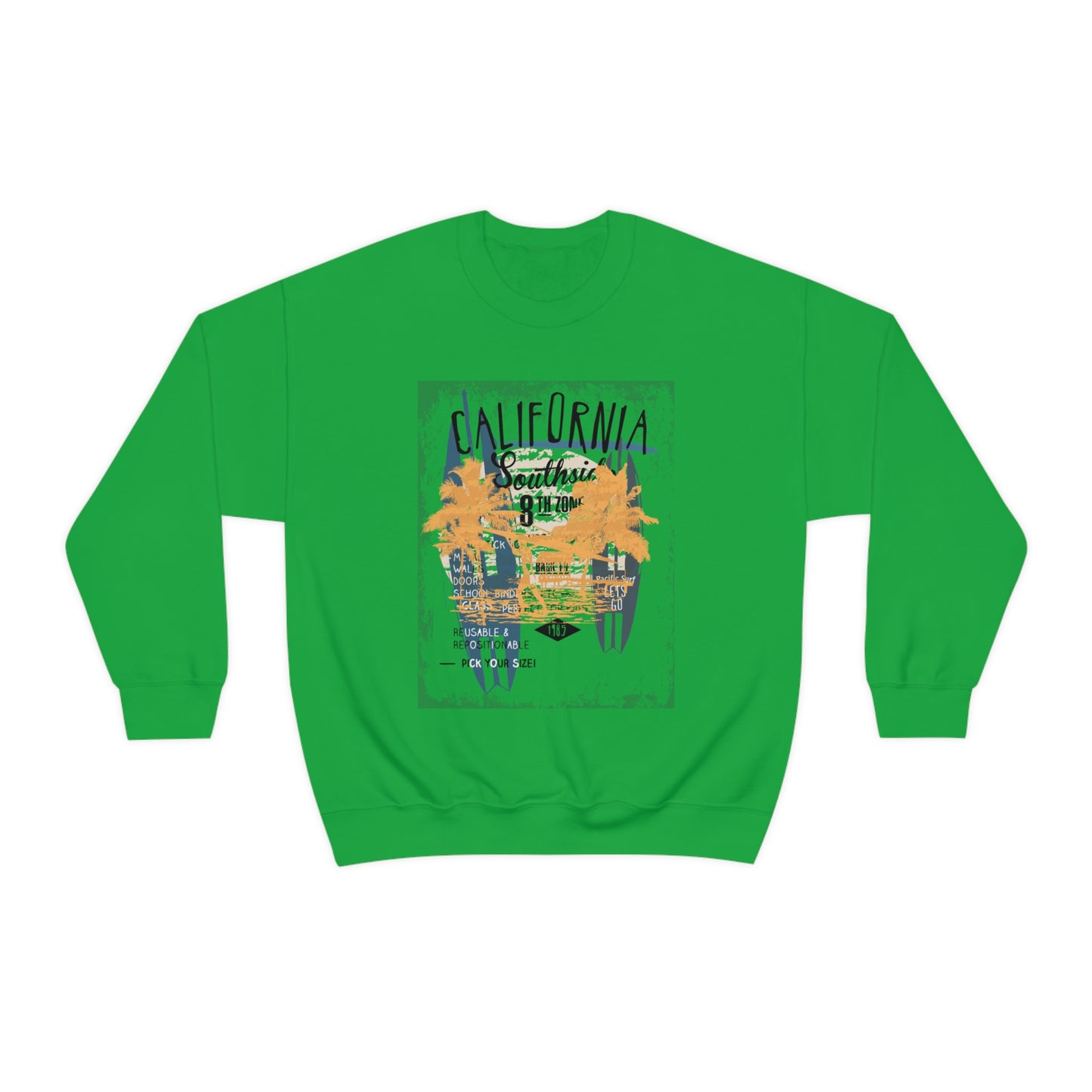 Cali SouthSide Surf Crewneck Sweatshirt