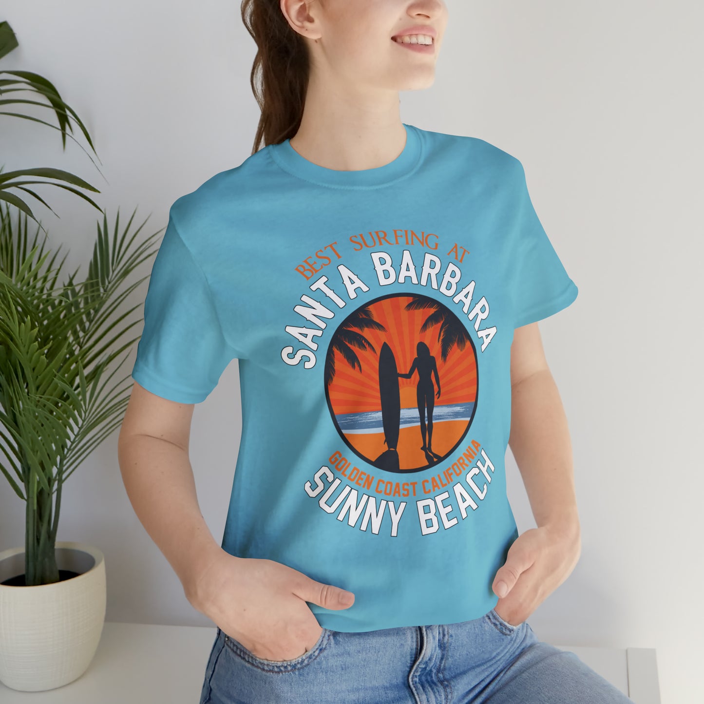 Santa Barbara sunny beach T-Shirt