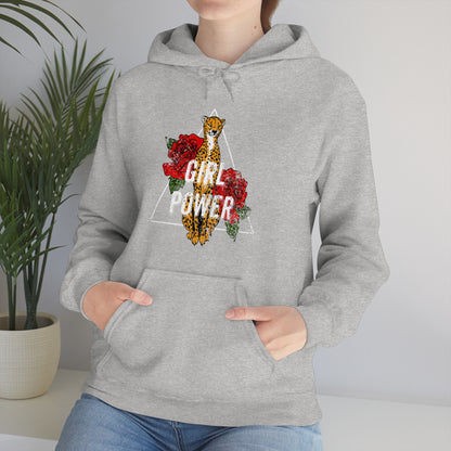 Girl Power Cheetah Edition Hoodie