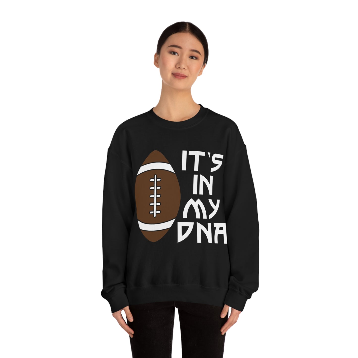 Football is in my DNA Crewneck Sweatshirt