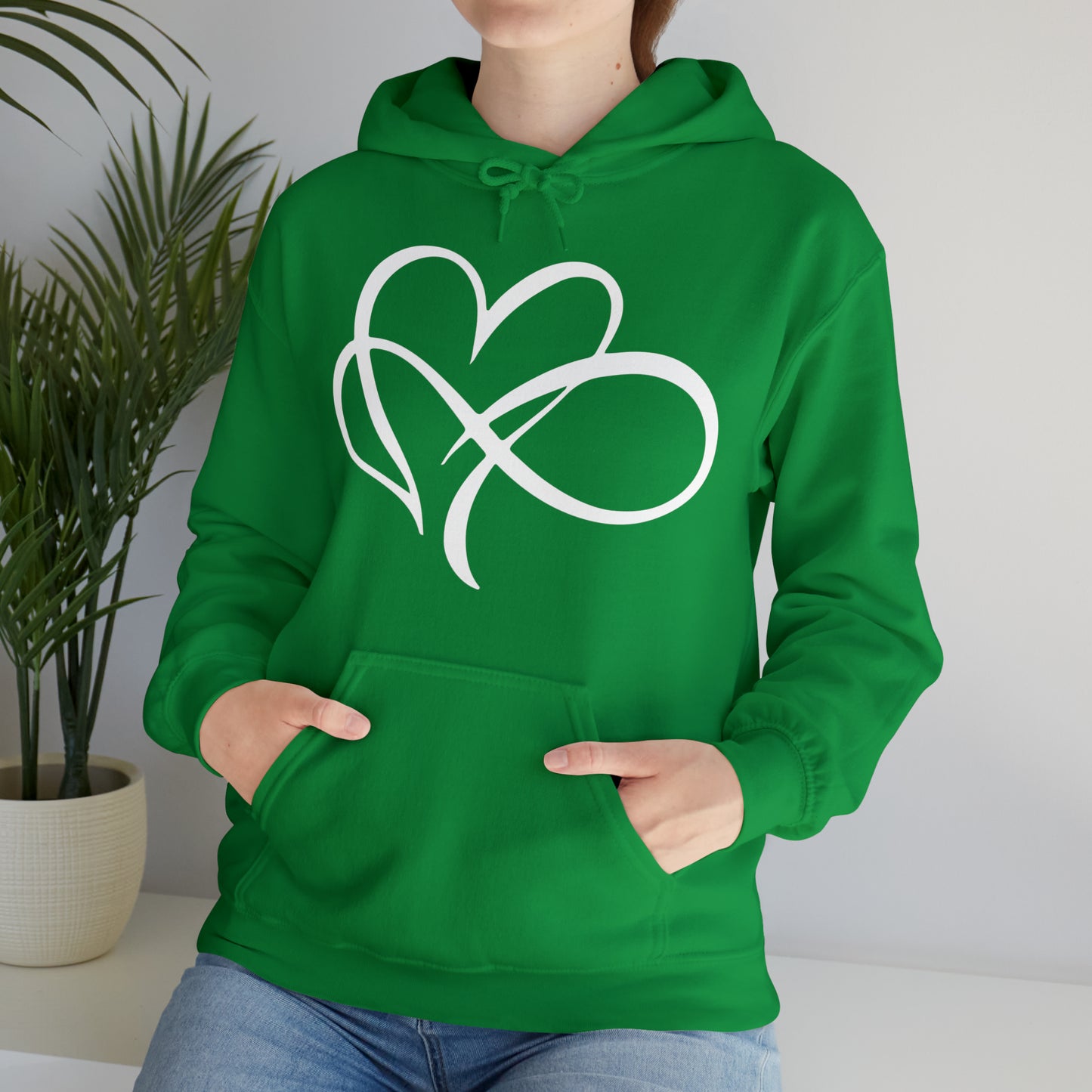 Infinity with heart Hoodie