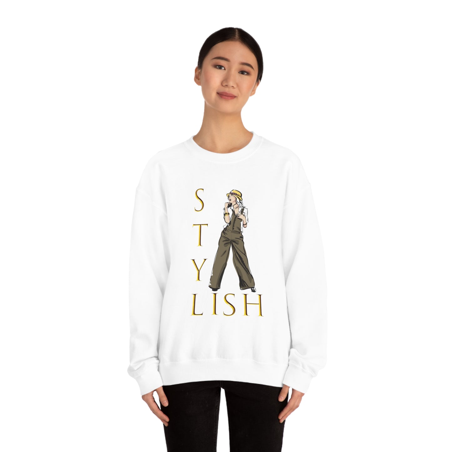 Stylish Crewneck Sweatshirt