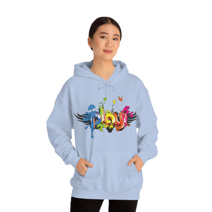 Play colorful graffiti Hoodie