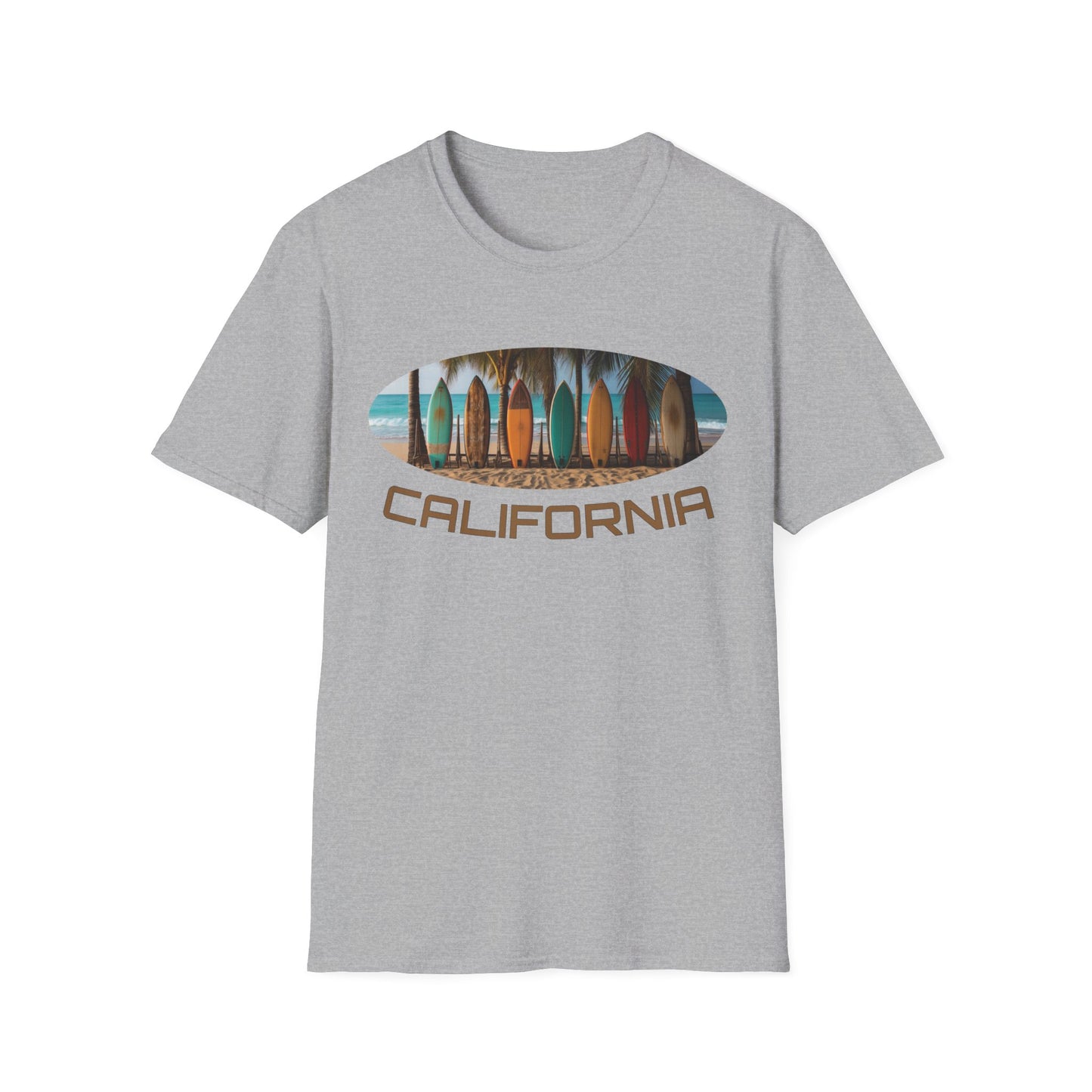 California beautiful surfer beach T-Shirt