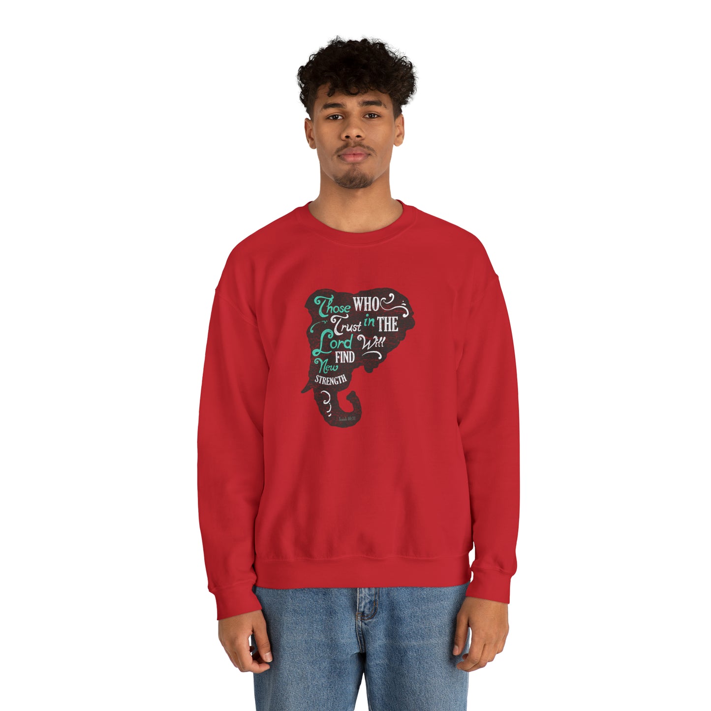 Trust In The Lord Crewneck Sweatshirt