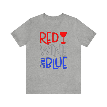 Red Wine Blue T-Shirt