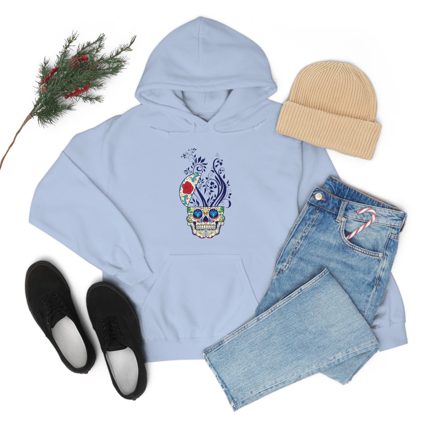 Day of the Dead Plant Hoodie