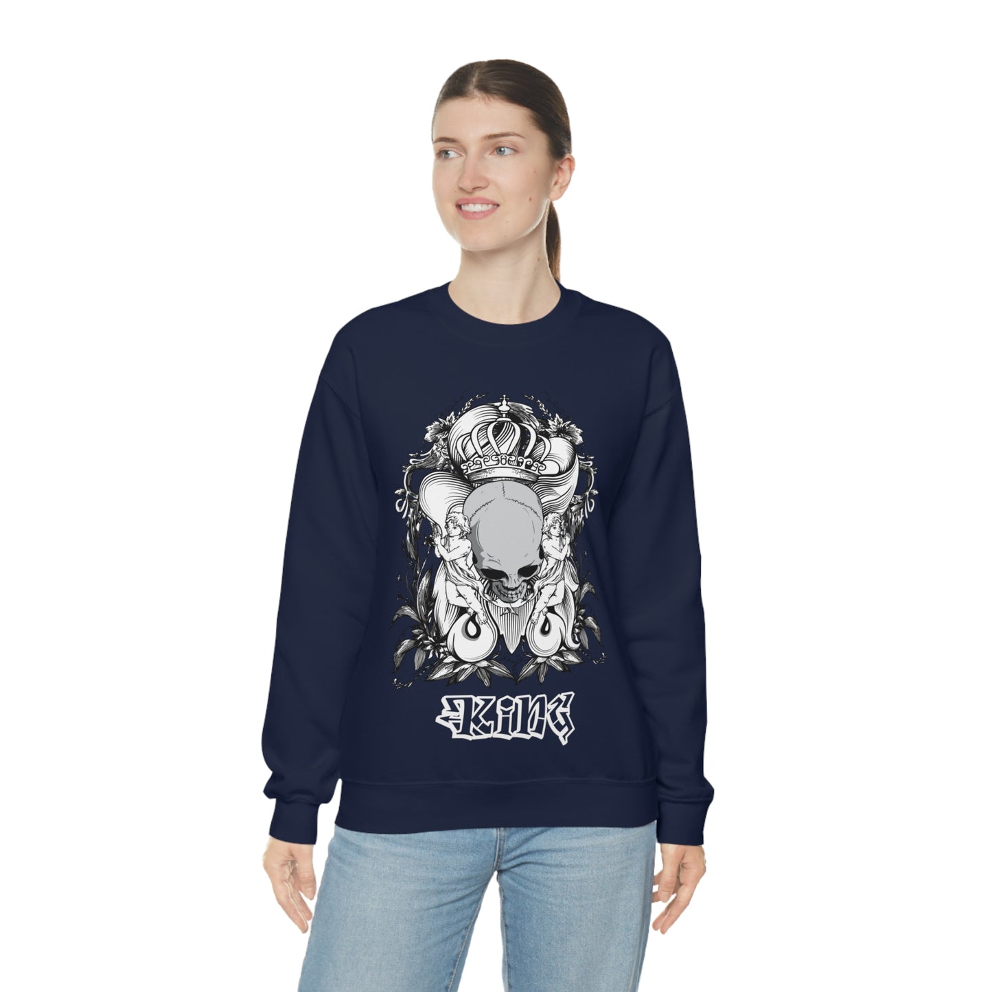 King Skully Crewneck Sweatshirt