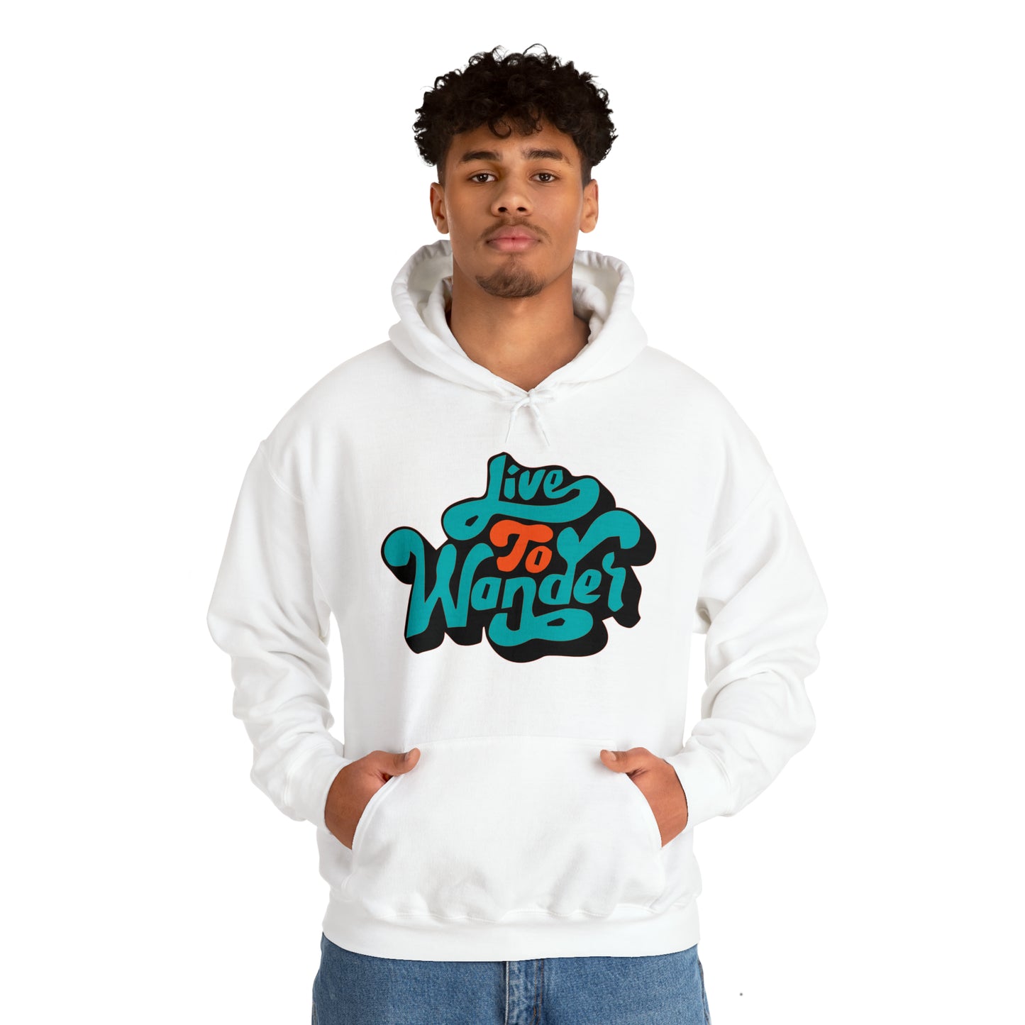 Live to wonder vintage Hoodie