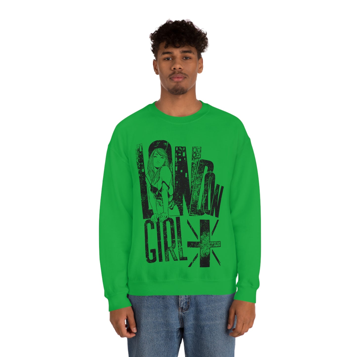 London_Girl Crewneck Sweatshirt