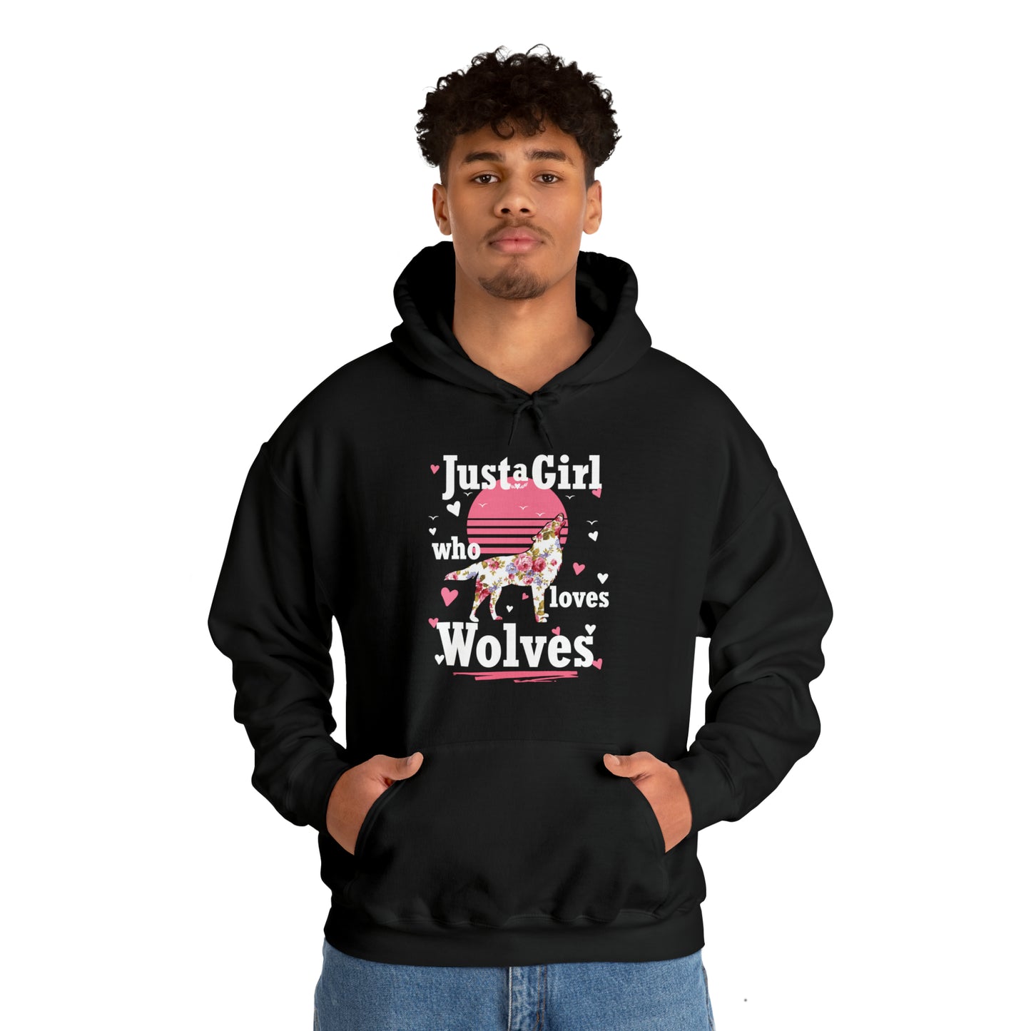 Just A Girl Who Loves Wolves Hoodie