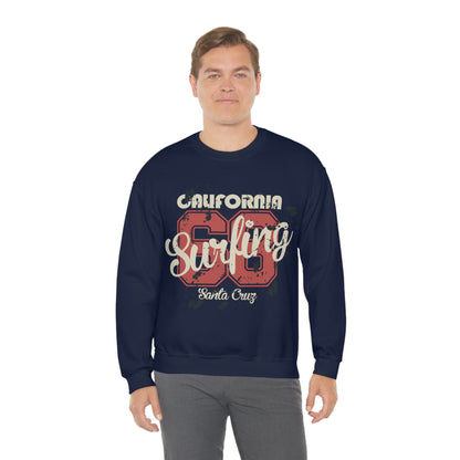 Santa Cruz Surfing Crewneck Sweatshirt