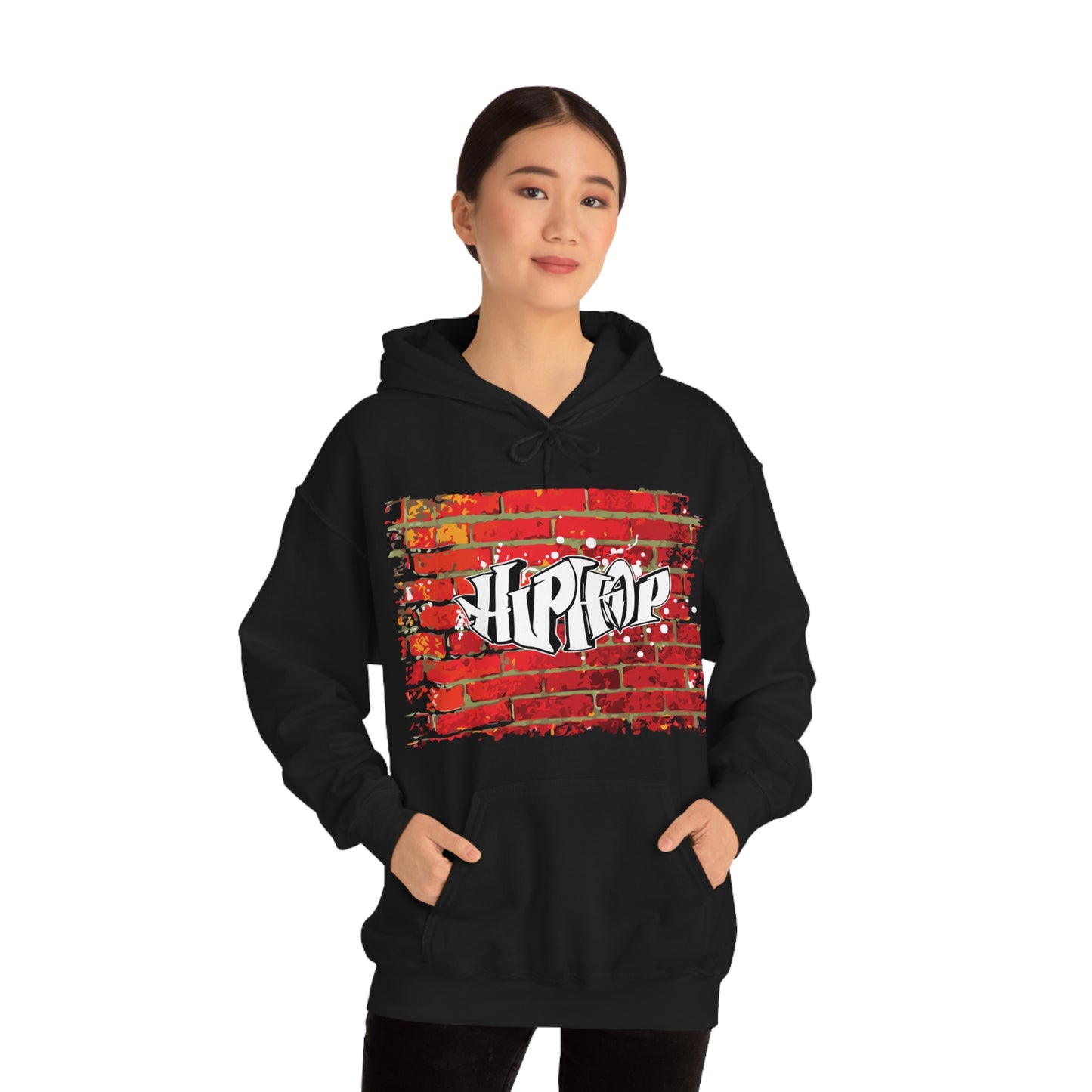 Hip Hop graffiti on the wall Hoodie