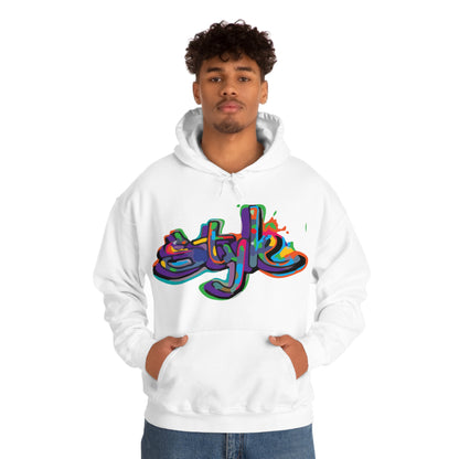 Graffiti style in colors Hoodie