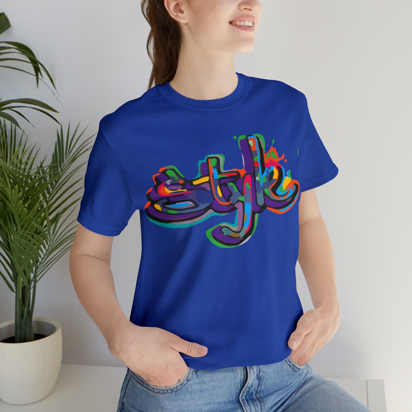 Graffiti style in colors T-Shirt