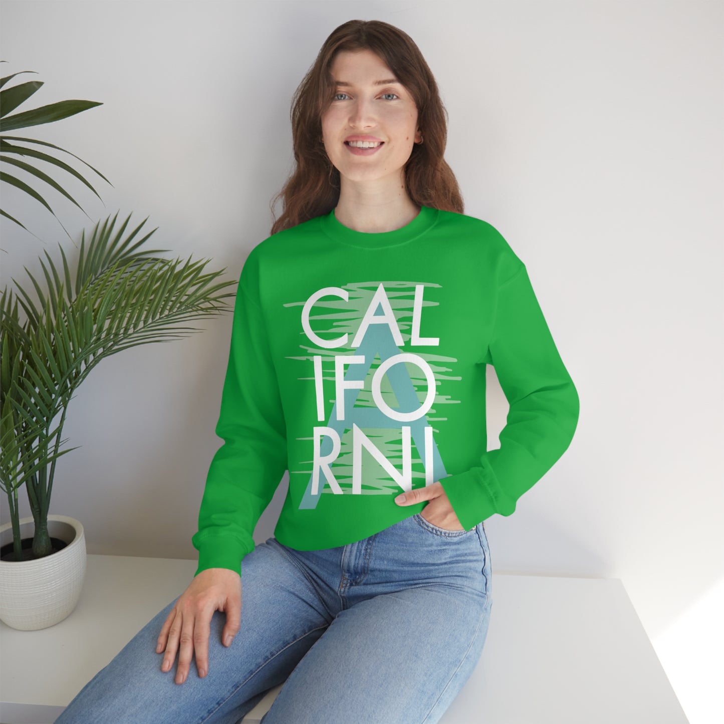 California tee Crewneck Sweatshirt