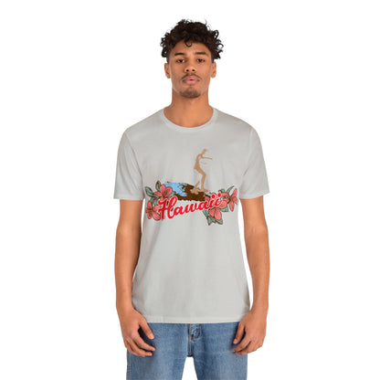 Hawaii Floral Surf T-Shirt