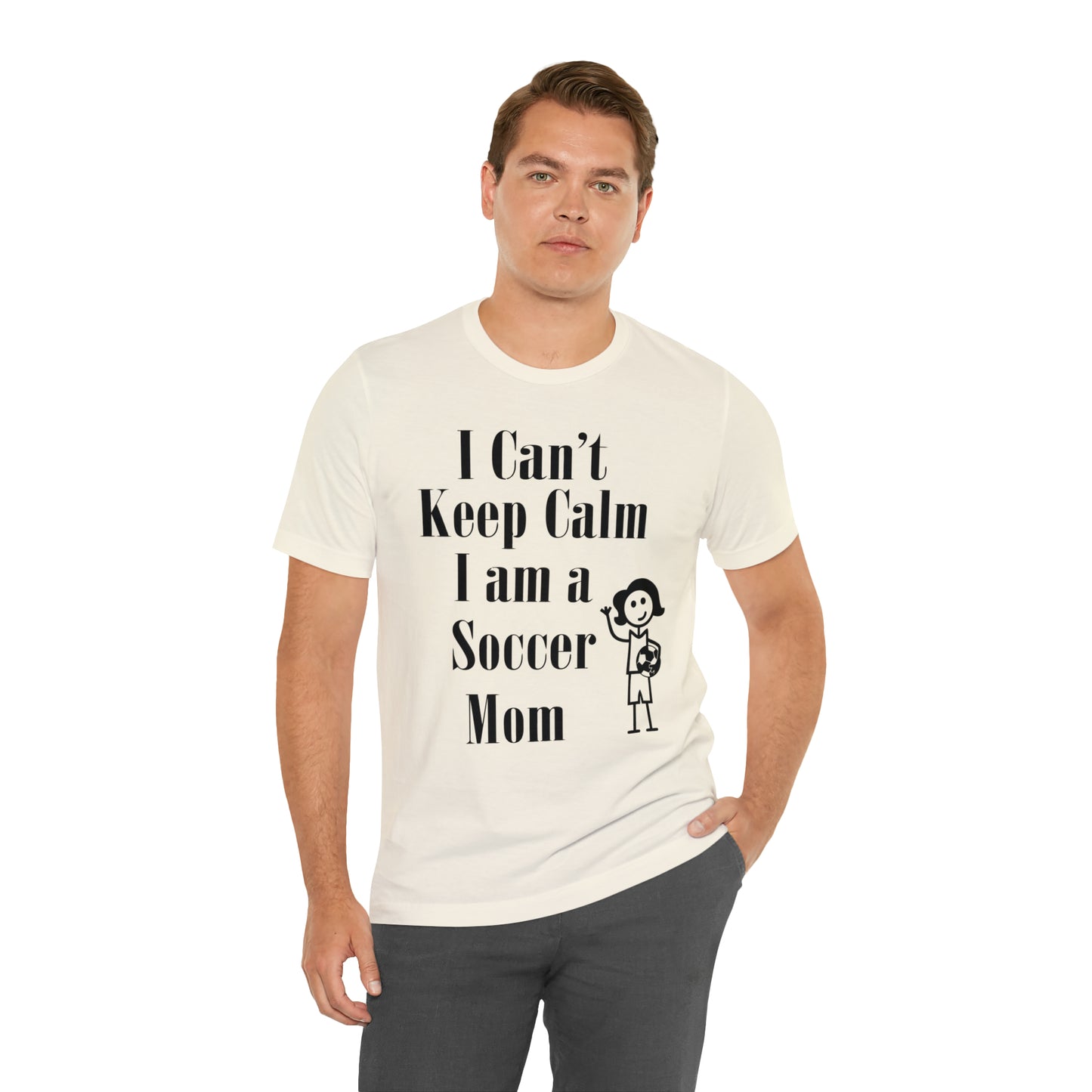 I can't keep calm I'm a soccer mom T-Shirt