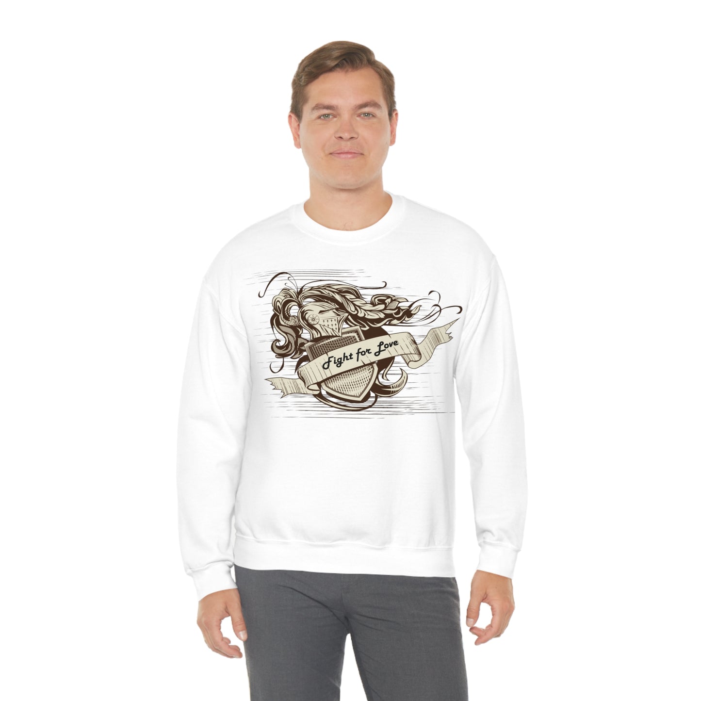 Fight For Love Crewneck Sweatshirt