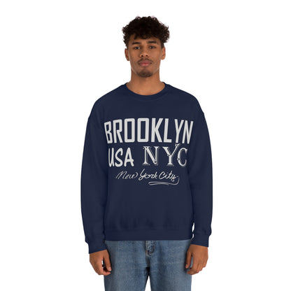 Brooklyn NY USA Crewneck Sweatshirt