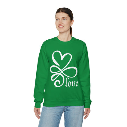 Infinity Heart Crewneck Sweatshirt