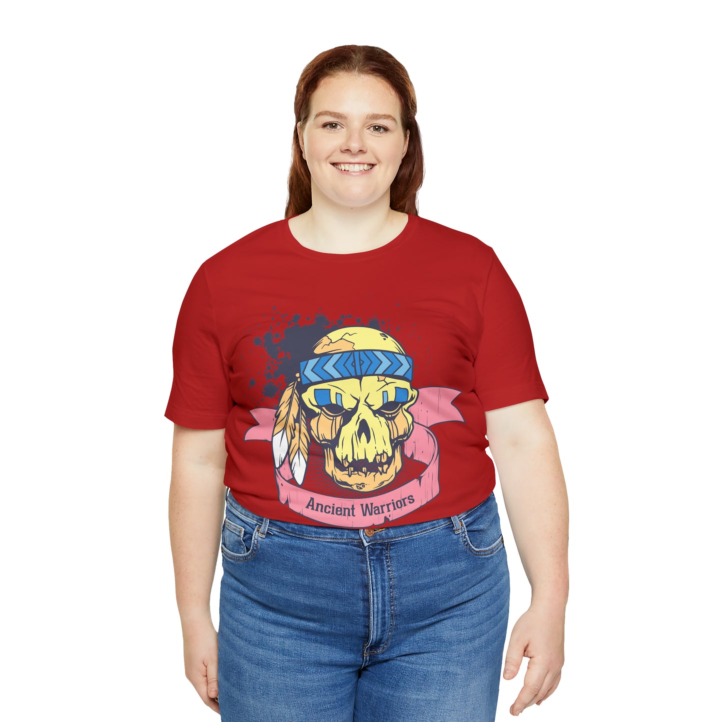 Ancient Warrior Skull Chief T-Shirt