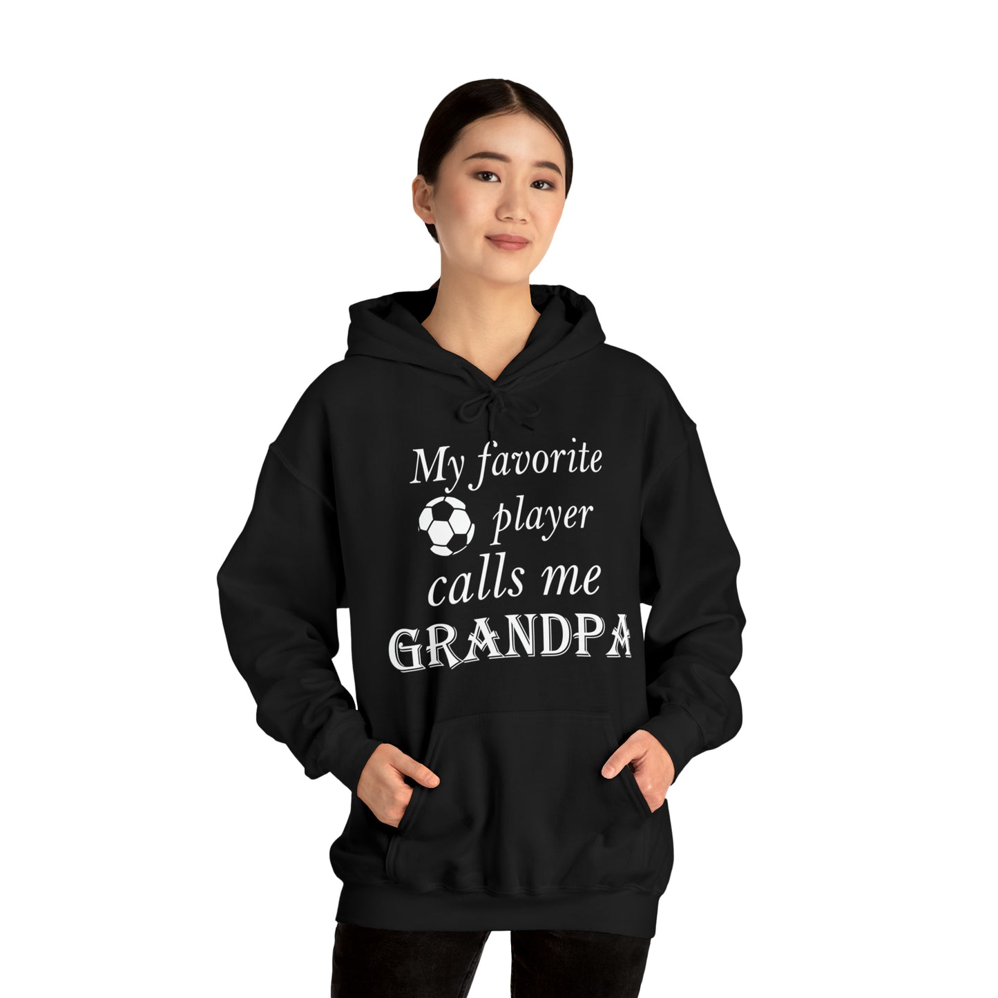 Grandpa Favorite Soccer Player Hoodie