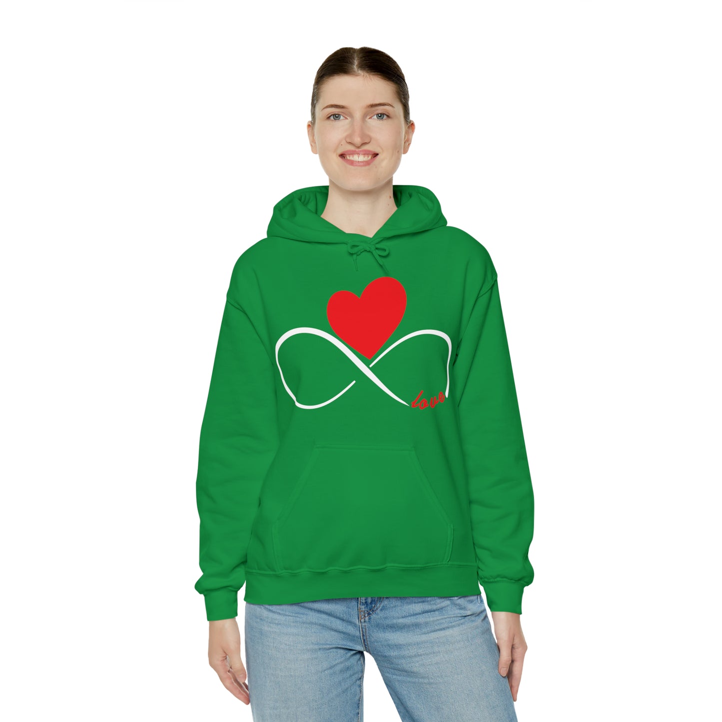 Love Infinity Heart Hoodie