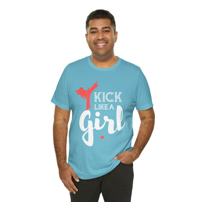 Kick Like A Girl T-Shirt