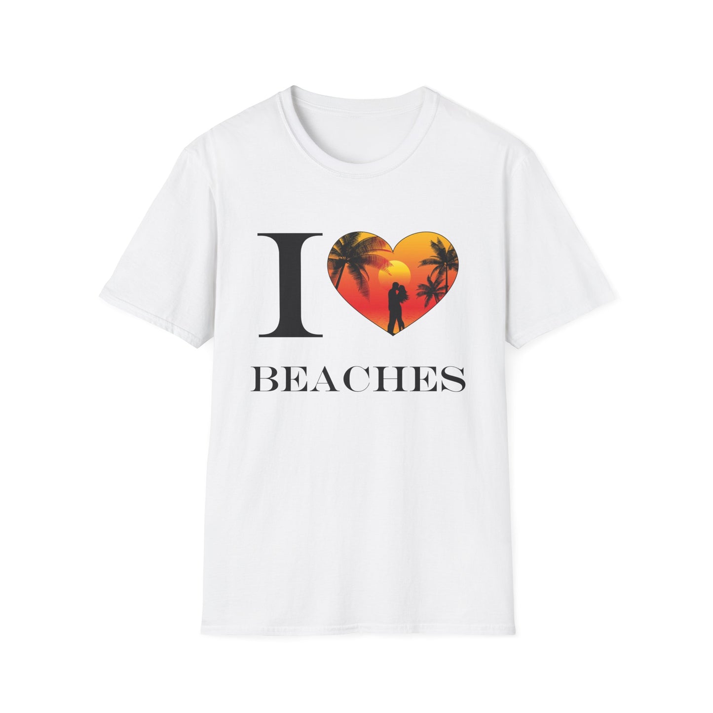 I Love Beaches T-Shirt