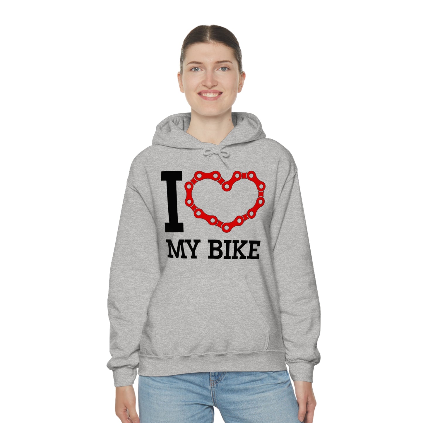 I love my bike Hoodie