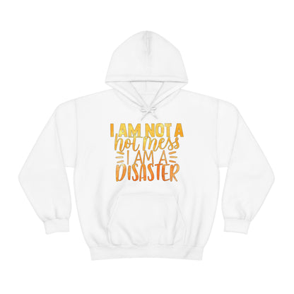 I Am Not A Hot Mess I Am A Disaster Hoodie