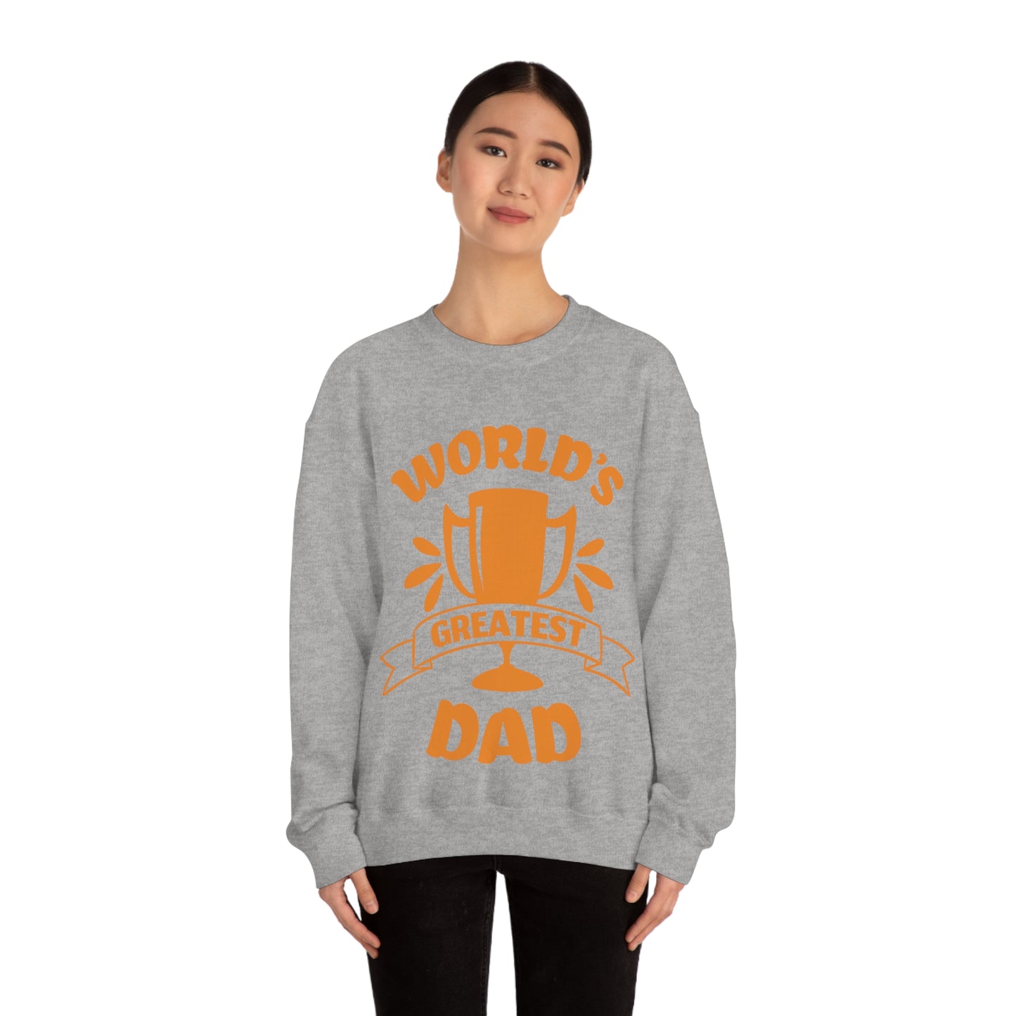 World Greatest Dad Crewneck Sweatshirt