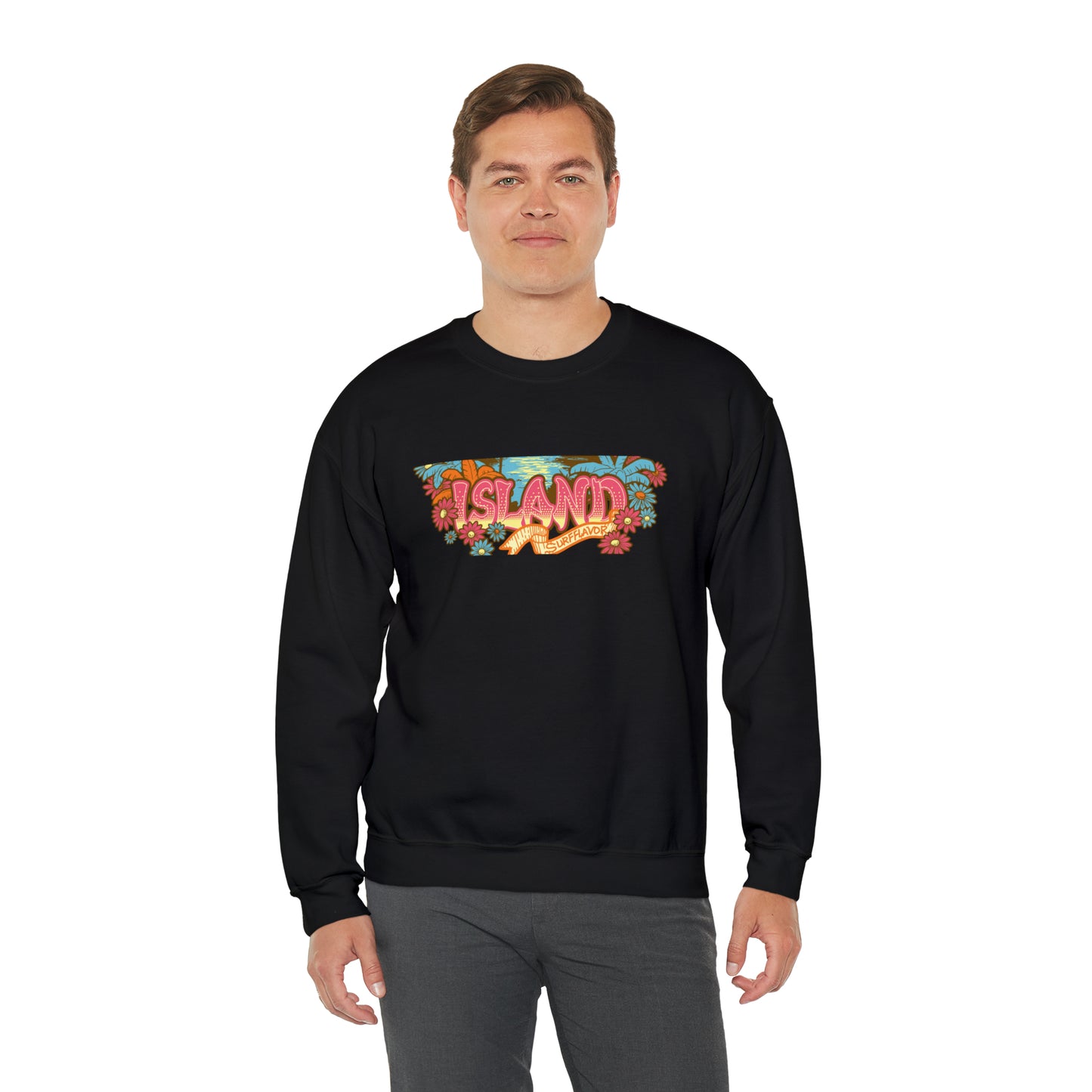 Island Surf Flavor Crewneck Sweatshirt