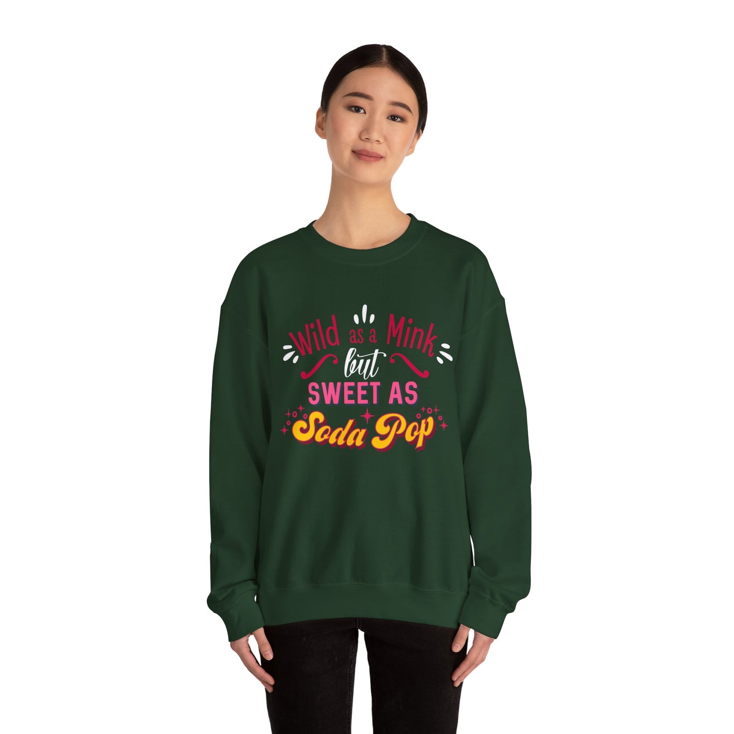 Wild as a MINK Cut Files Crewneck Sweatshirt